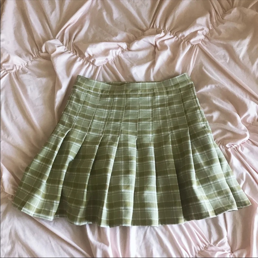 Plaid Tennis Skirt